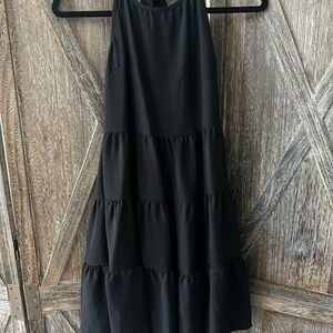 SHEIN Black Sleeveless Dress